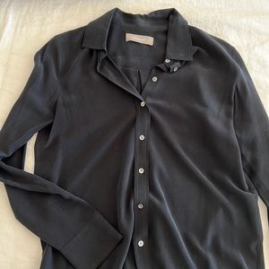 Everlane clean silk shirt